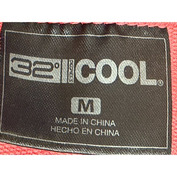 32 Degrees Cool Salmon Pink Short Sleeve Casual Dress Medium Stretch Pockets Sof - Picture 7 of 10